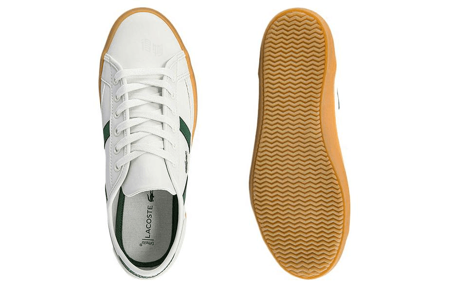 Кроссовки Lacoste White Green - изображение 3