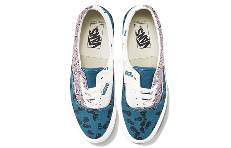 Кроссовки Vans OG Era LX Blue Skull - изображение 3