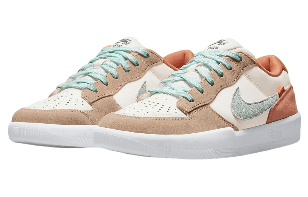 Кроссовки Nike SB Force 58 Brown White - изображение 3