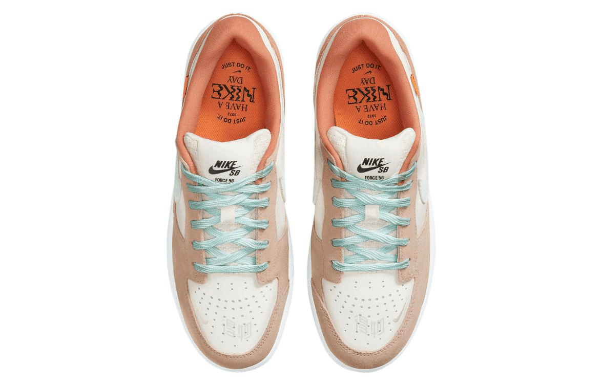 Кроссовки Nike SB Force 58 Brown White - изображение 4