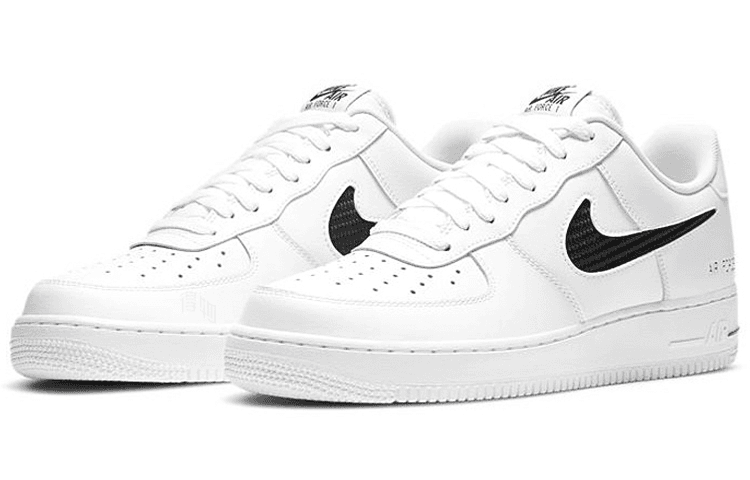 Кроссовки Nike Air Force 1 Low White Black — фото 3