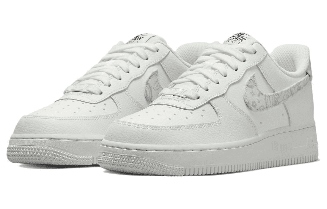 Кроссовки Nike Air Force 1 Low '07 ESS "White Paisley" — фото 3