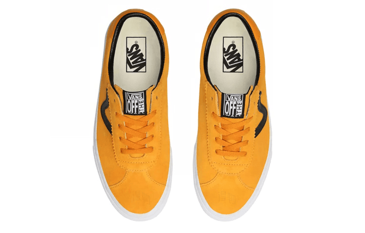 Кроссовки Vans Vans Sports Yellow Black - изображение 4