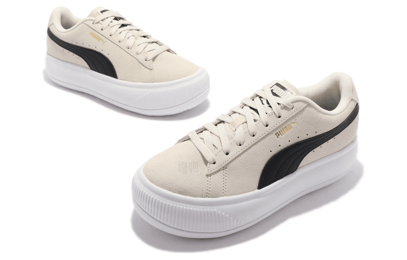 Кроссовки PUMA Suede Mayu Beige - изображение 4