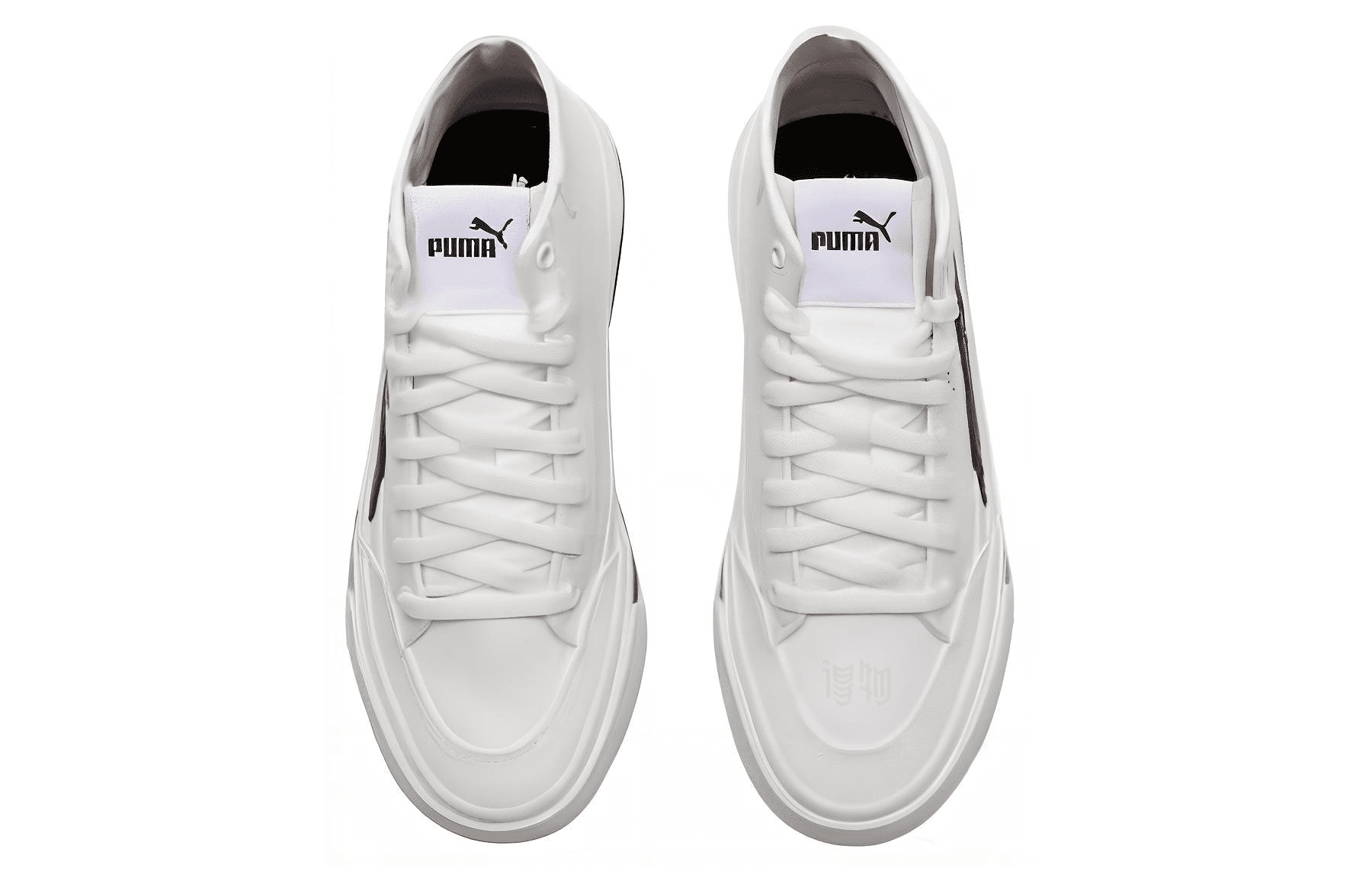 Кроссовки PUMA Court Classic White Black - изображение 4