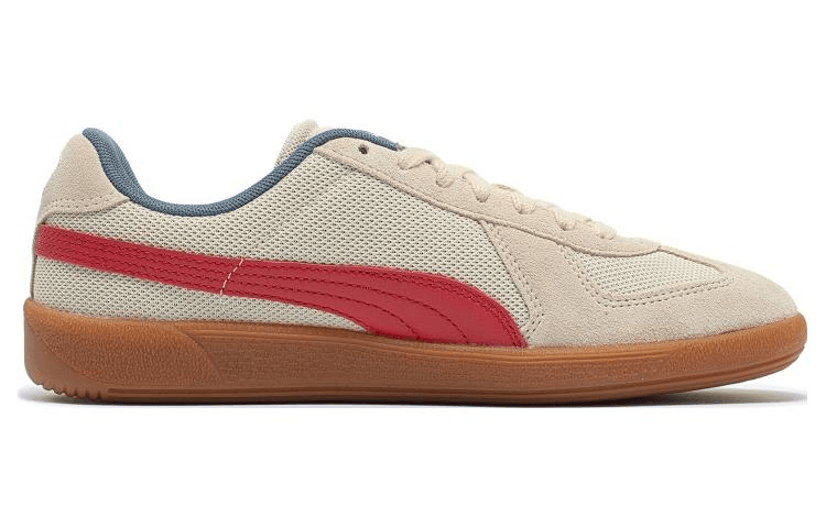 Кроссовки PUMA Army Trainer White Gold Red - изображение 2