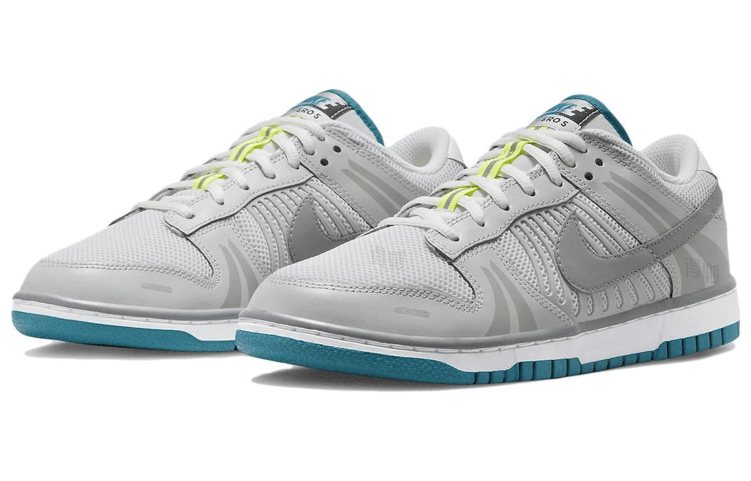 Кроссовки Nike Dunk Low "Timeless" Silver — фото 3