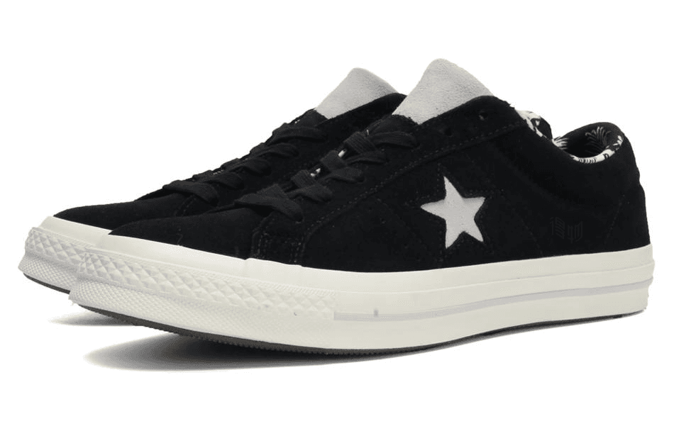Кроссовки Converse One Star Tropical Feet Black White - изображение 3