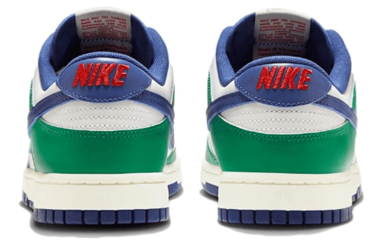 Кроссовки Nike Dunk Low White Green — фото 3