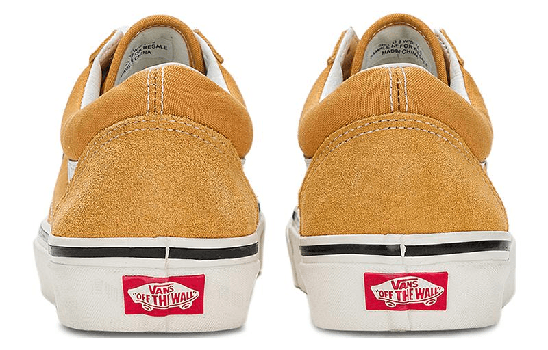 Кроссовки Vans Old Skool 36 Dx White Yellow - изображение 3