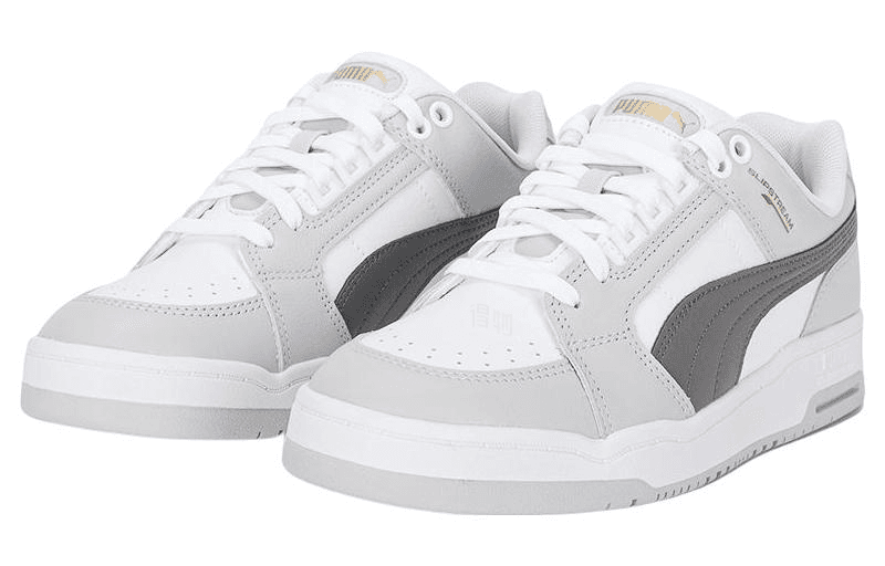 Кроссовки PUMA Slipstream Lo White Grey - изображение 3