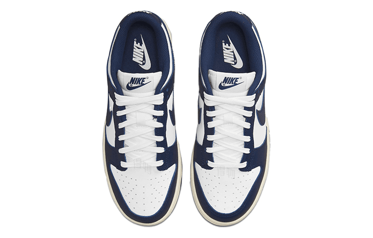 Кроссовки Nike Dunk Low "Midnight Navy and White" — фото 4