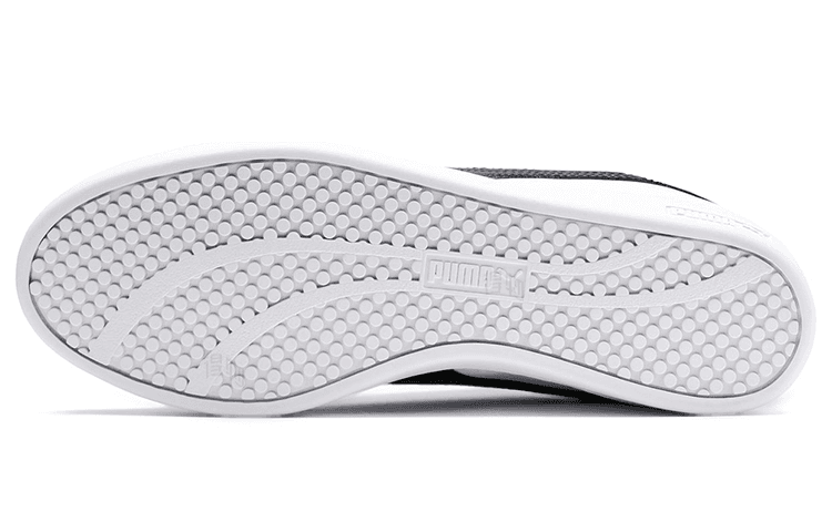 Кроссовки PUMA Smash V2 Leather White Black - изображение 5