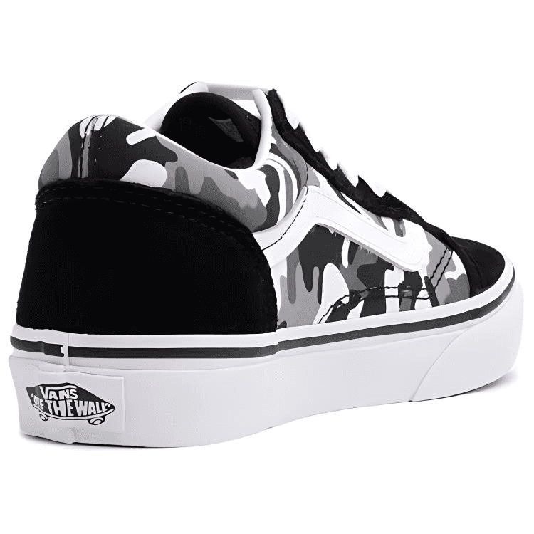 Кроссовки Bape x Vans Old Skool Black White - изображение 4