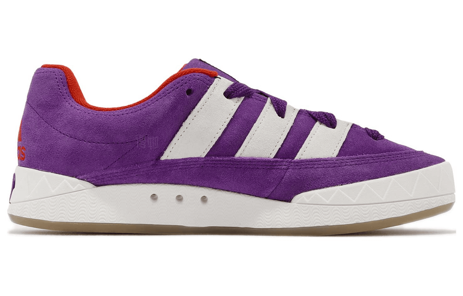 Кроссовки atmos x adidas Adimatic Purple Suede - изображение 2