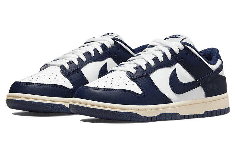 Кроссовки Nike Dunk Low "Midnight Navy and White" — фото 3