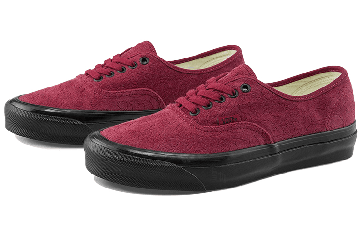 Кроссовки Vans Authentic LX Burgundy - изображение 2