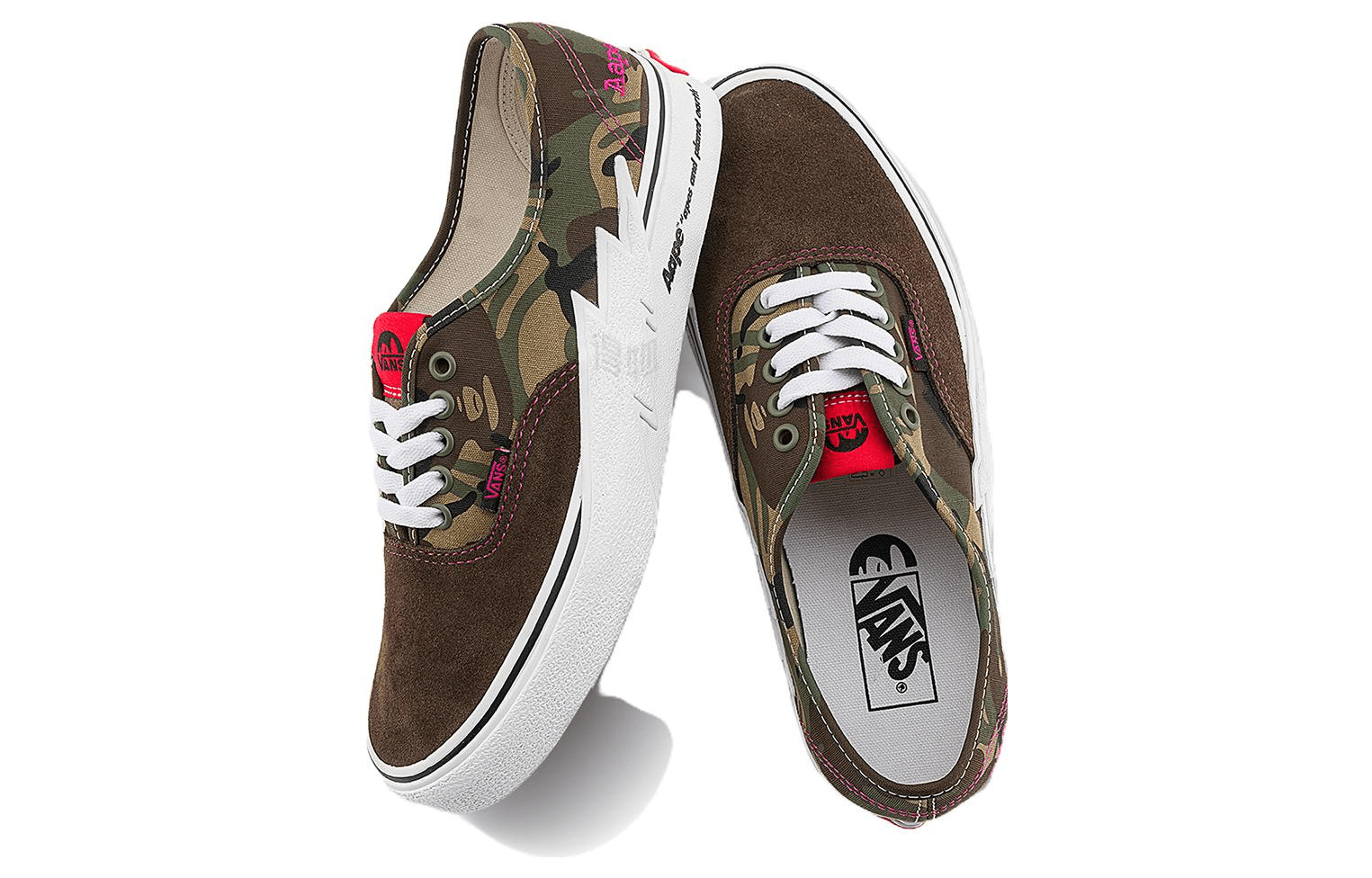 Кроссовки Aape x Vans Authentic - изображение 3