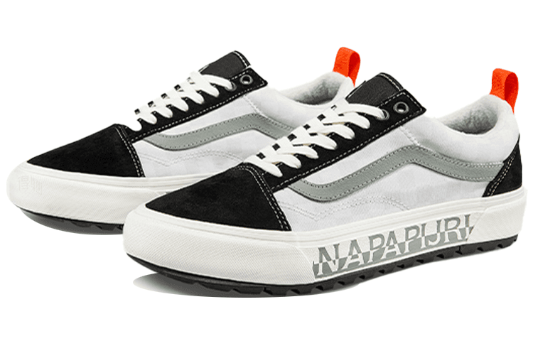 Кроссовки Napapijri x Vans Old Skool Black White - изображение 2