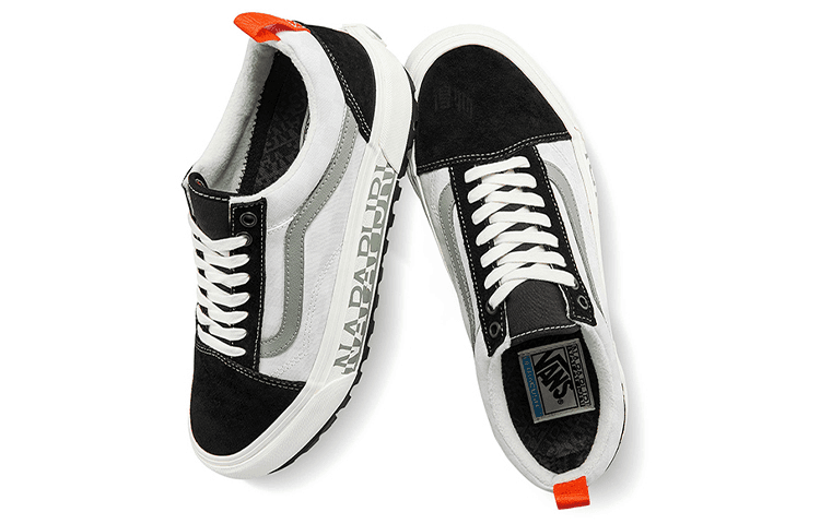 Кроссовки Napapijri x Vans Old Skool Black White - изображение 4
