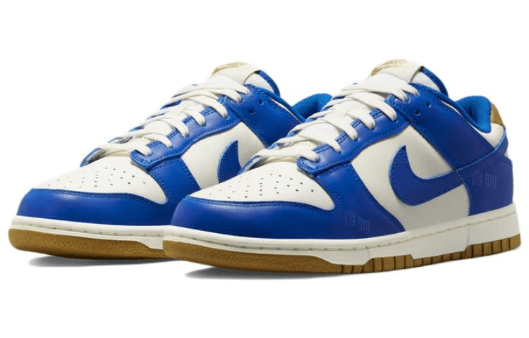 Кроссовки Nike Dunk Low Blue White Gold — фото 3