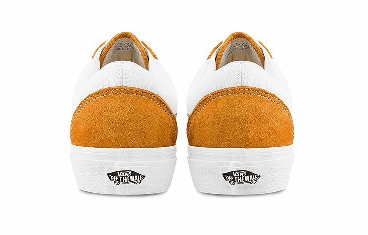 Кроссовки Vans Old Skool White Yellow - изображение 4