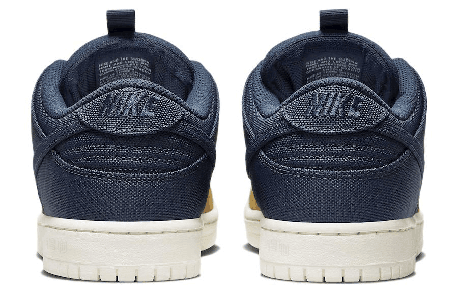 Кроссовки Nike Dunk SB "Midnight Navy/Desert Ochre" — фото 5