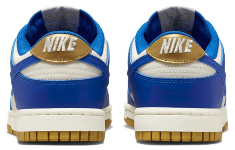 Кроссовки Nike Dunk Low Blue White Gold — фото 4