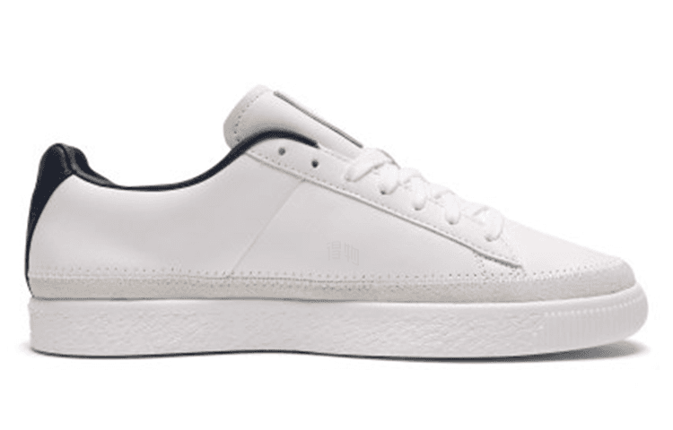 Кроссовки PUMA Basket Trim Block White - изображение 2
