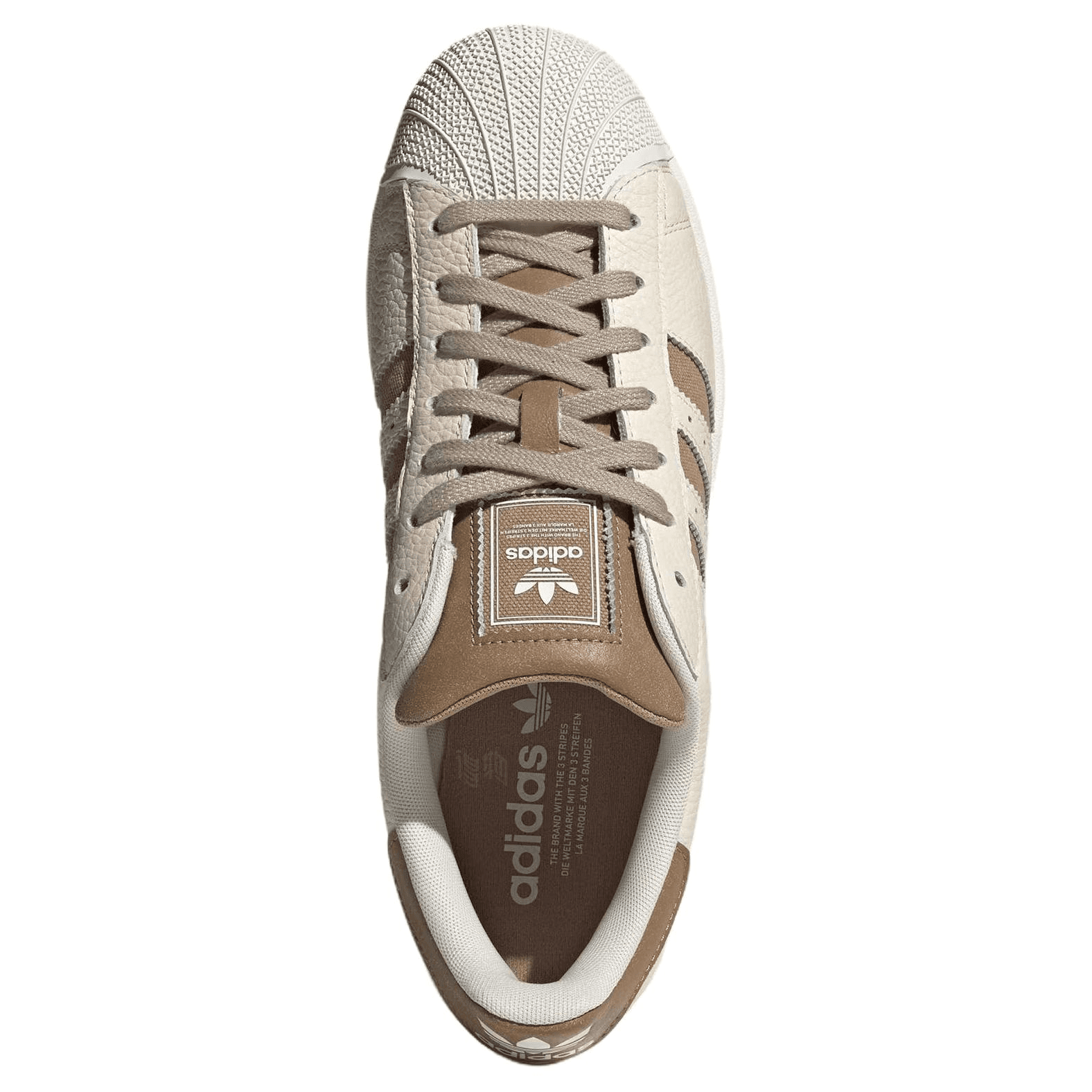 Кроссовки adidas Superstar 2 White Brown - изображение 5