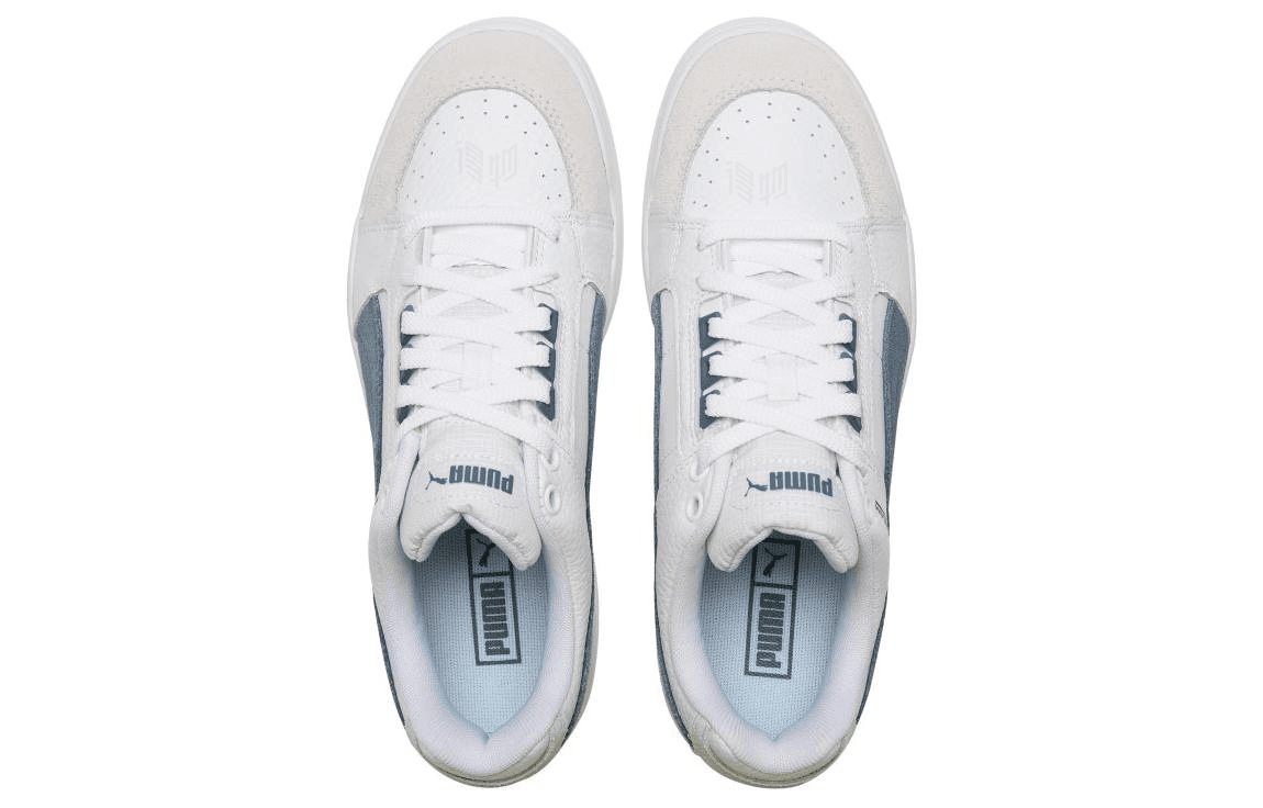 Кроссовки PUMA Slipstream Lo Suede FS White Blue - изображение 4