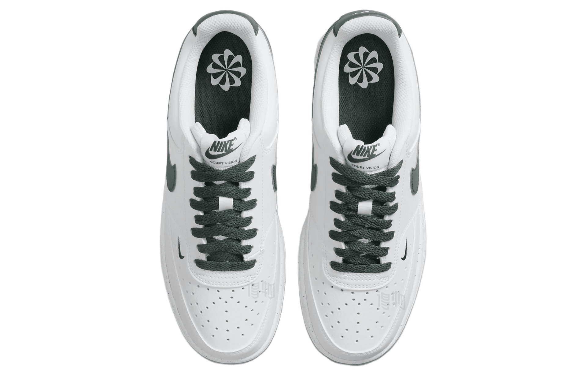 Кроссовки Nike Court Vision Low White Green - изображение 4