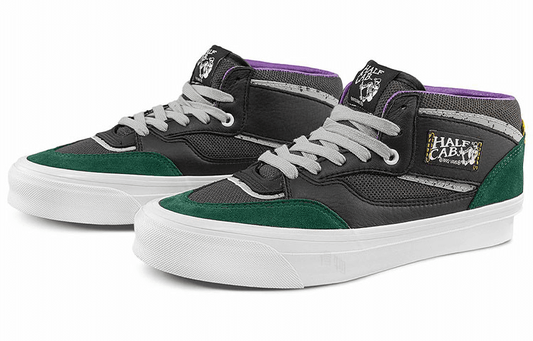 Кроссовки Vans Half Cab Ul LX Black Green - изображение 3