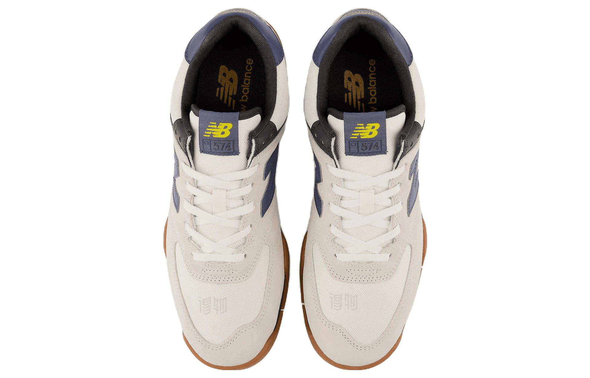 Кроссовки New Balance 574 White Blue - изображение 4