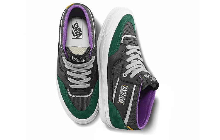 Кроссовки Vans Half Cab Ul LX Black Green - изображение 5