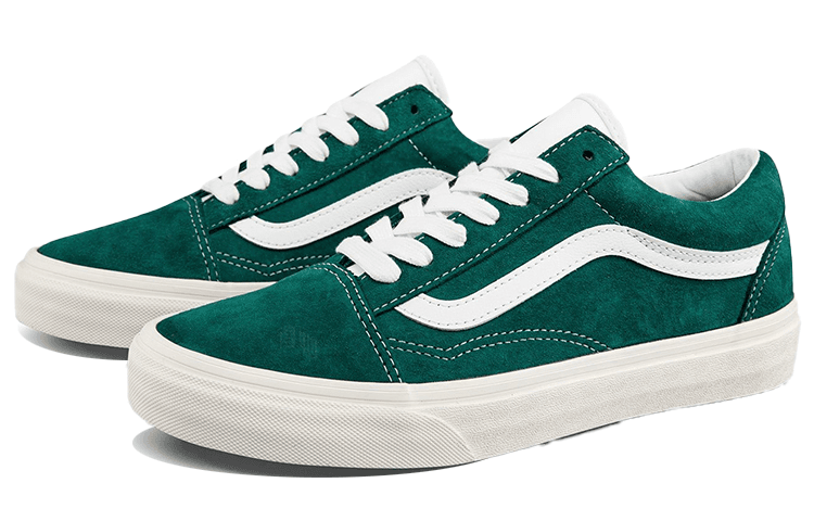 Кроссовки Vans Old Skool Green White - изображение 4