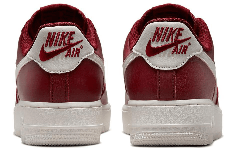 Кроссовки Nike Air Force 1 Low Red White — фото 5