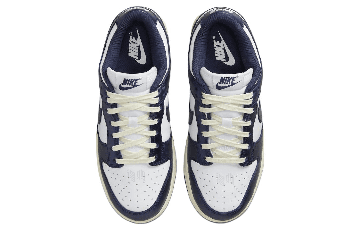 Кроссовки Nike Dunk Low "Midnight Navy and White" — фото 4
