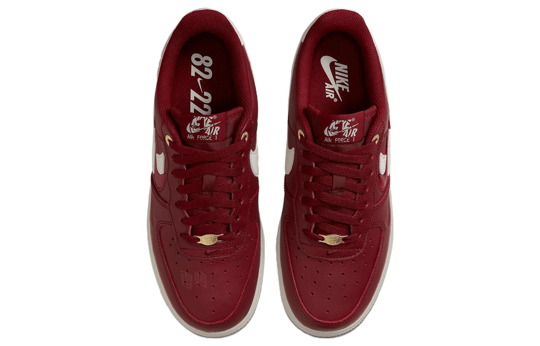 Кроссовки Nike Air Force 1 Low Red White — фото 4