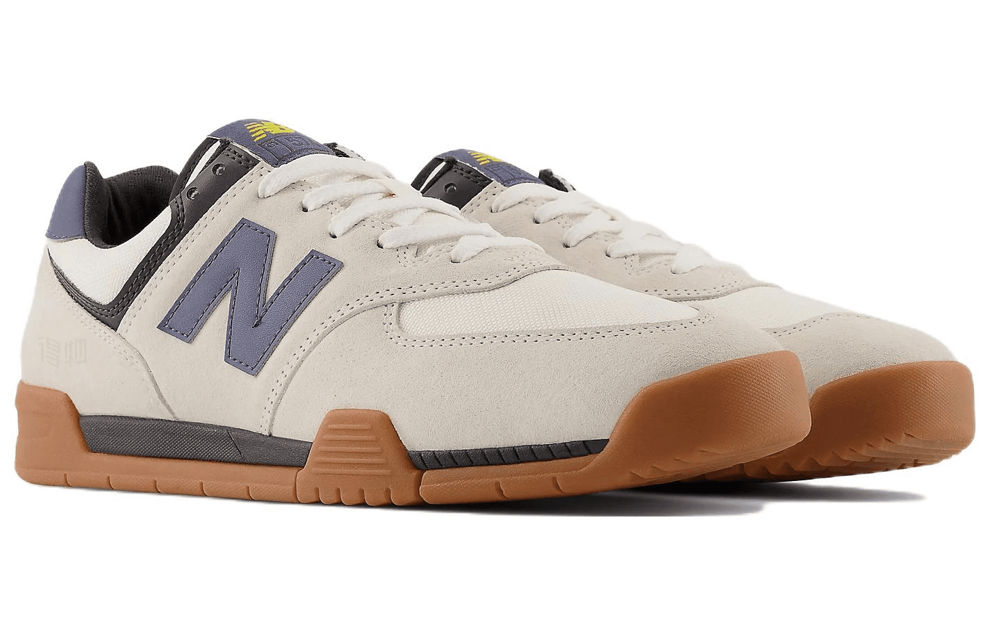 Кроссовки New Balance 574 White Blue - изображение 3