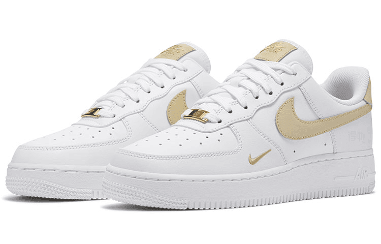 Кроссовки Nike Air Force 1 '07 Low Essential White Gold — фото 3