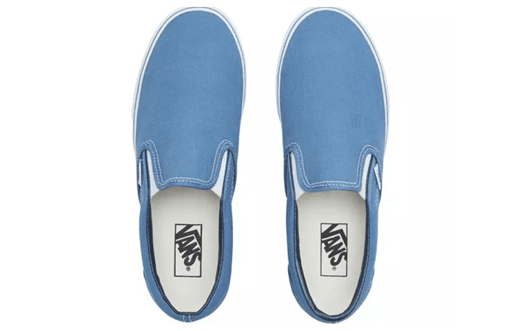 Кроссовки Vans Slip-On Blue White - изображение 4