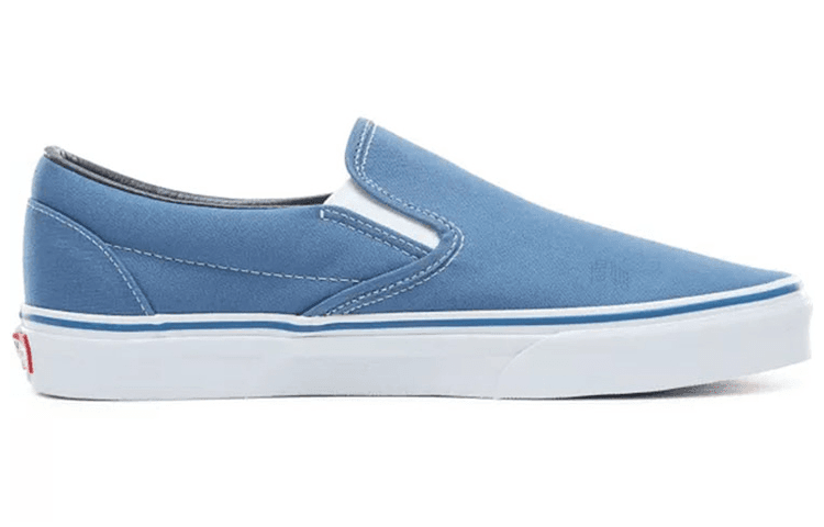 Кроссовки Vans Slip-On Blue White - изображение 2
