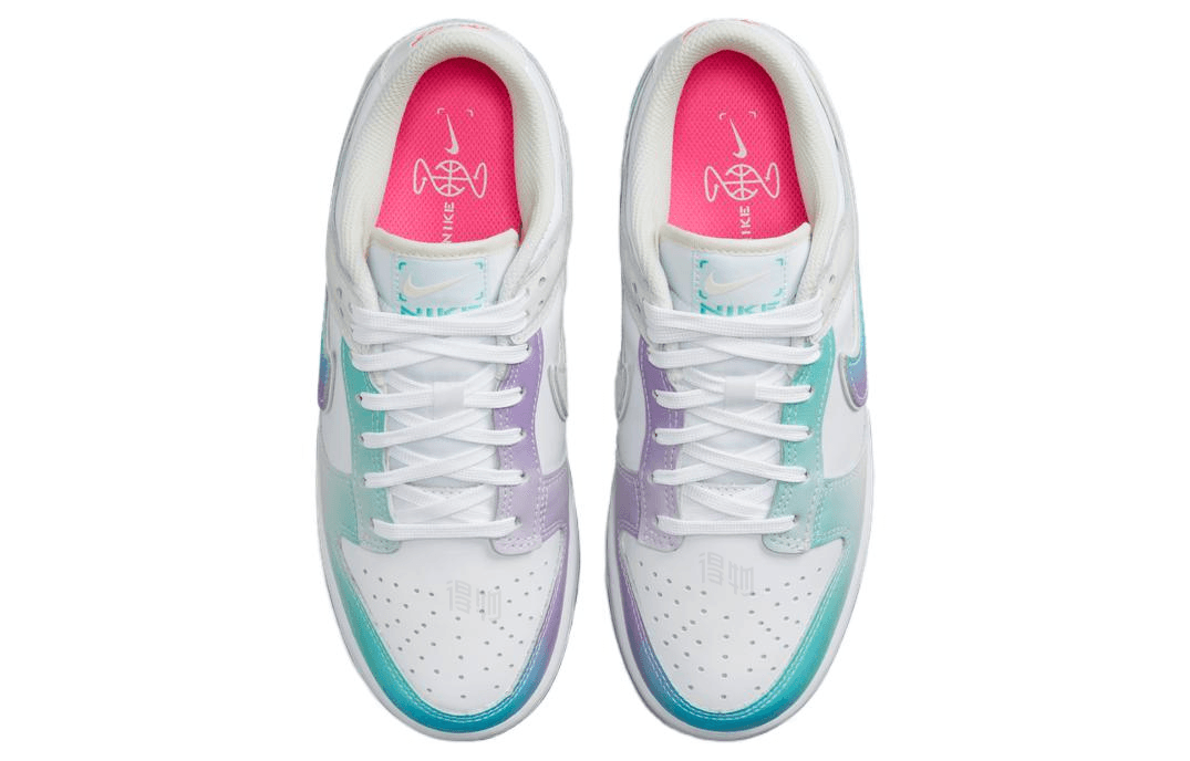 Кроссовки Nike Dunk Low Blue White — фото 4