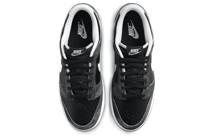 Кроссовки Nike Dunk Low Retro PRM "Zebra" — фото 4