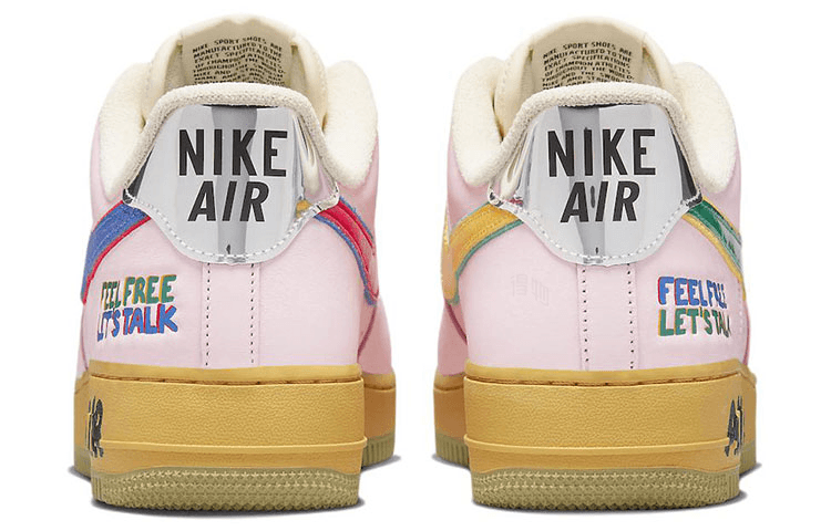 Кроссовки Nike Air Force 1 Low "Feel Free, Let's Talk" - изображение 5