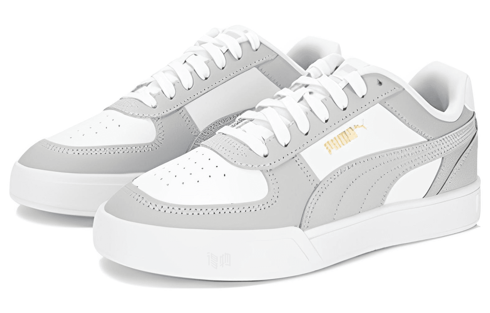 Кроссовки PUMA Caven White Grey - изображение 3