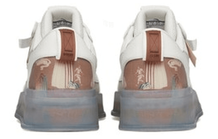 Кроссовки Anta Low Top White Grey Brown - изображение 3