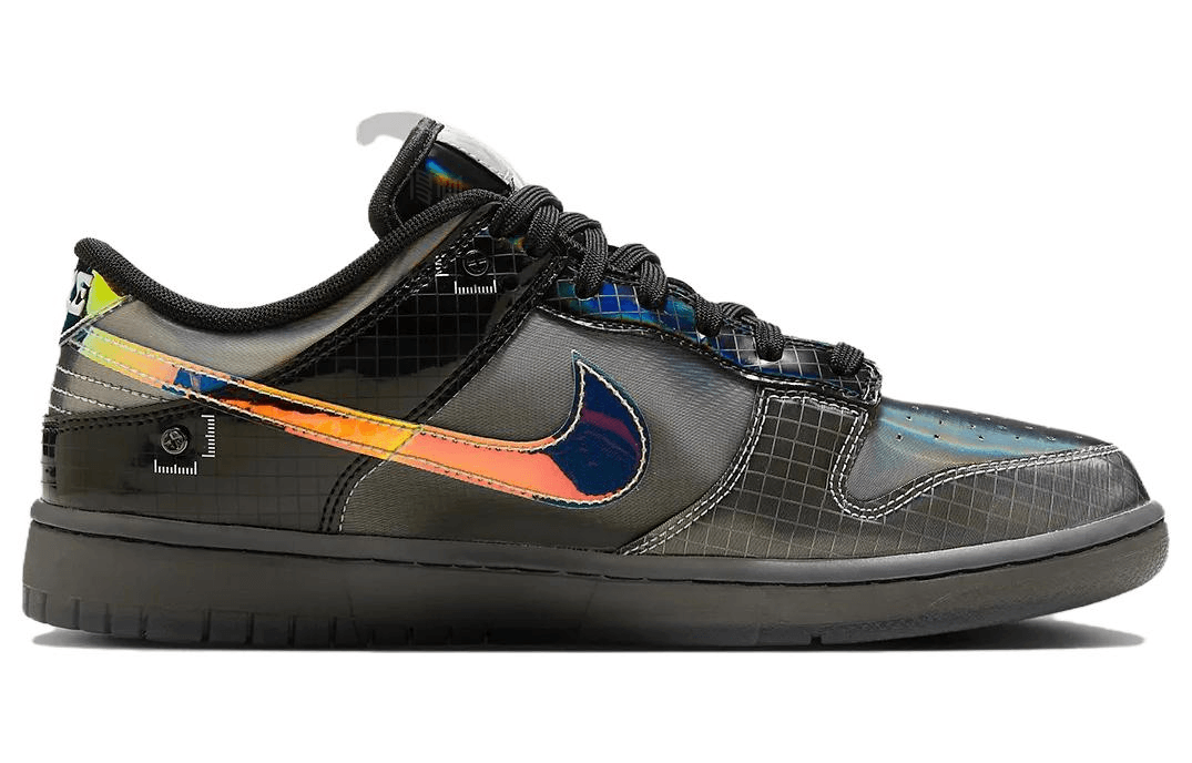 Кроссовки Nike Dunk Low "Hyperflat" Black Multi-Color - изображение 2