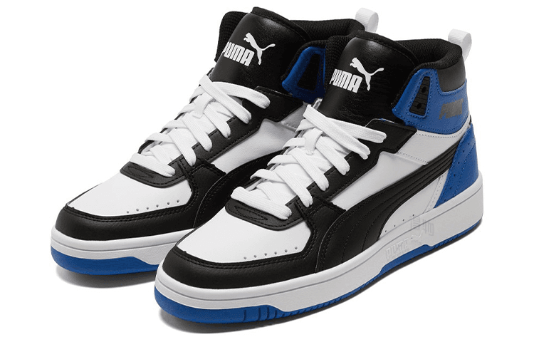 Кроссовки PUMA REBOUND Joy White Black Blue - изображение 3